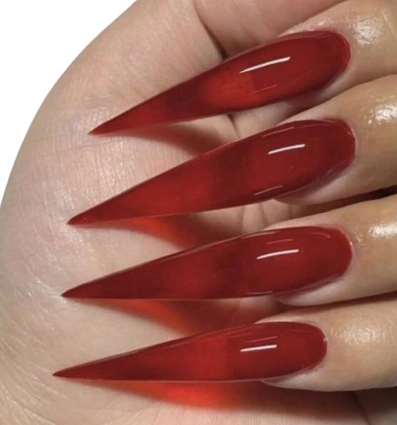 Esmalte Semi Jelly Vitral Rojo Charm Limit - Imagen 3