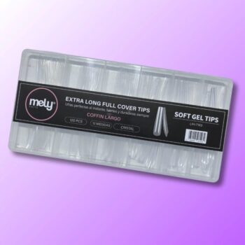 Tips Softgel Coffin XXL Extra Largos Coffin Mely x120