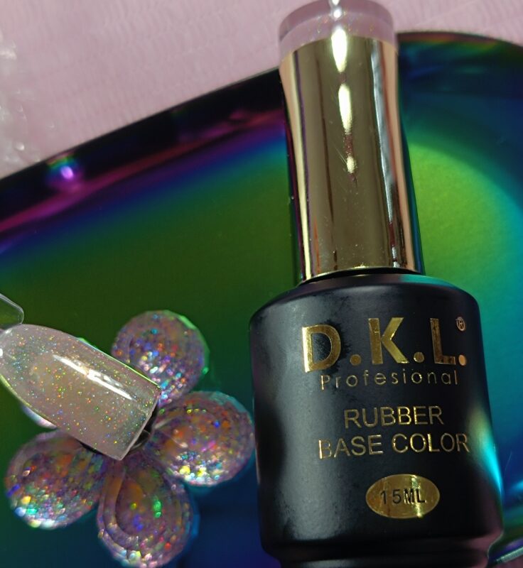 Base Rubber Dkl con Brillos Kapping 15ml - Imagen 3