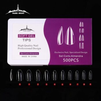 Tips Softgel Almendra Cortos Paris Night 500 unid