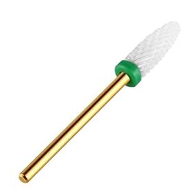 Fresa Ceramica Tipo Conica Verde Uñas