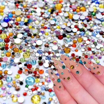 Cristales strass Charms Deco Uñas Colores