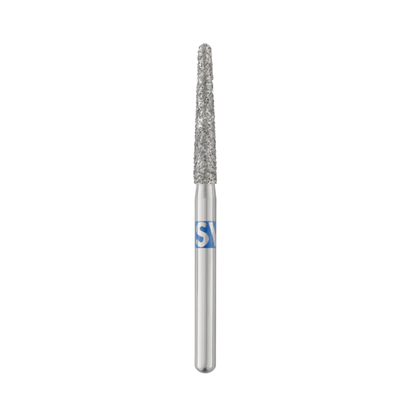 Fresa Diamantada Tipo Tronco Conica Azul Uñas