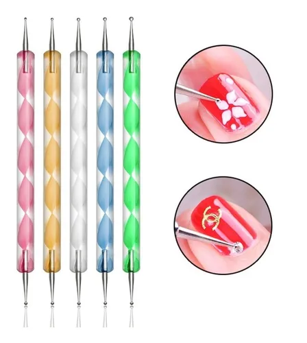 Pack de Punteros Dobles Deco Nails
