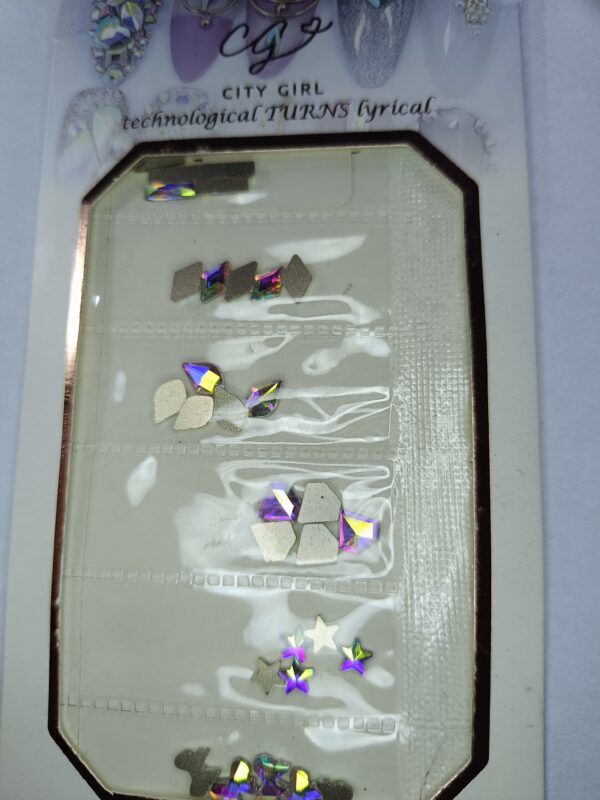 Piedras Deco Crystales Charms Varios Diseños City Girl