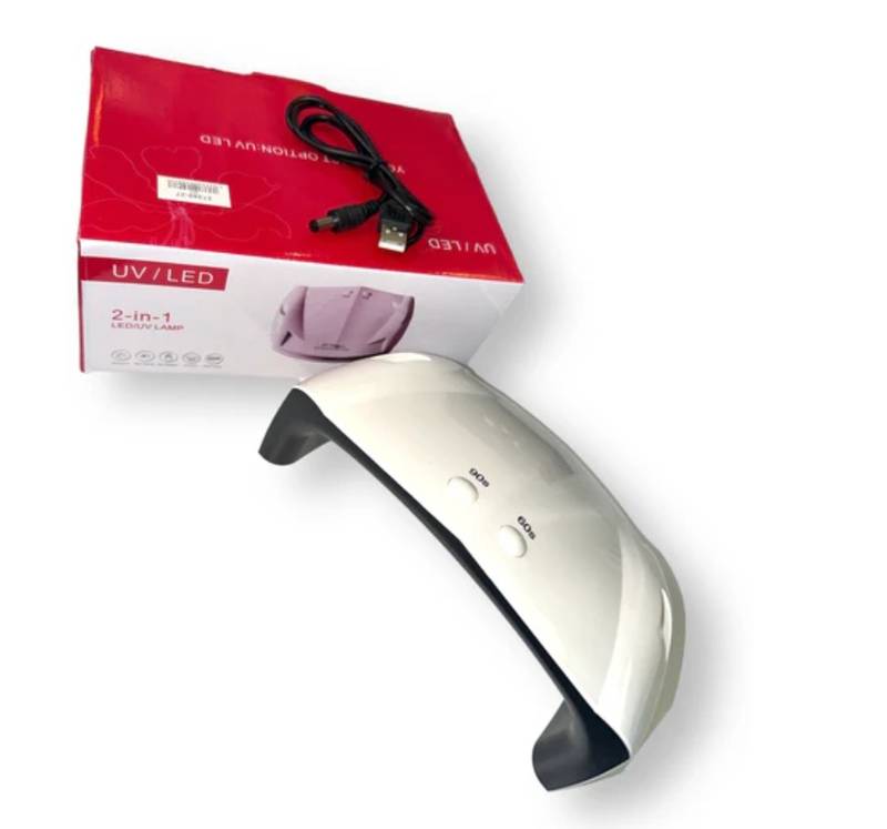 Cabina Lámpara Led UV Uñas Nails 45watts