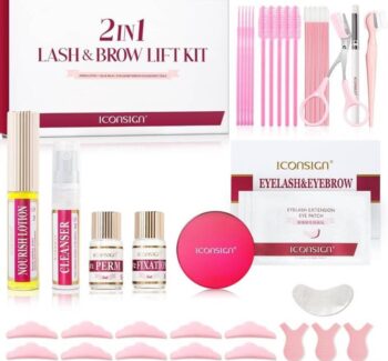 Kit Laminado de Cejas y Lifting Pestañas 2en1