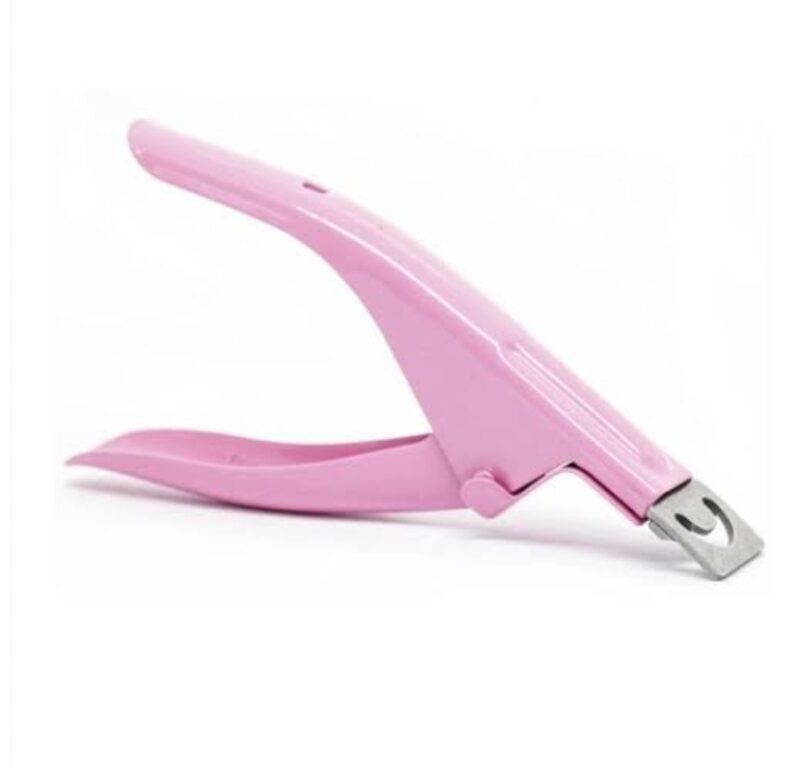 Corta tips Dafu Rosa Acero Inoxidable Uñas