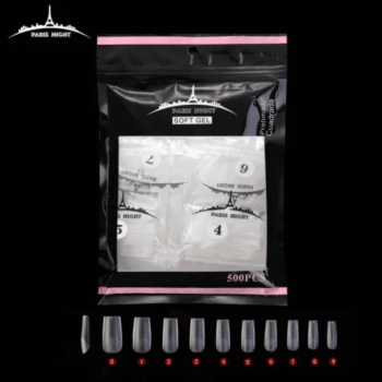 Tips Softgel Paris Nights Cuadrados pack x500