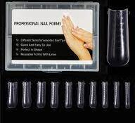 Tips Moldes Polygel Dual System Cuadrados Cortas