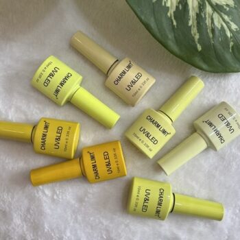 Esmalte Semi Charm Limit Amarillo Naranja Neon