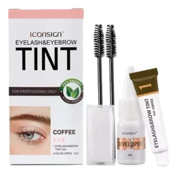 Tinte Cejas Pestañas Barba Iconsign Marrón