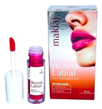 Henna Labial Makiaj Rosa