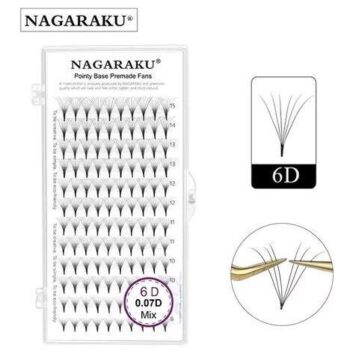 Pestañas 6D 0,07 D Mix Nagaraku
