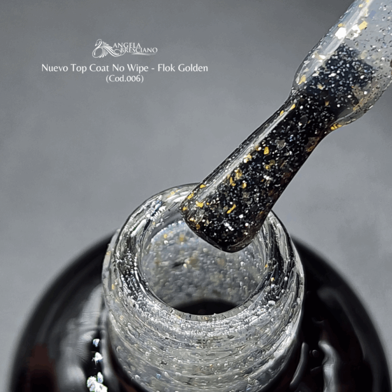 Top Coat Reflex Golden Flakes Angela Bresciano