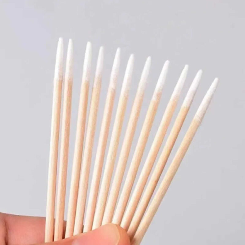 Microhisopos Madera Pestañas Cejas Uñas