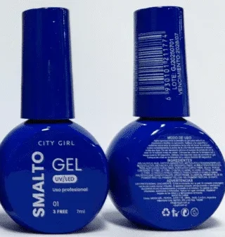 Esmalte Semi City Girl n. 01 Azul Rey