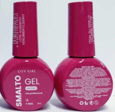 Esmalte Semi City Girl n. 13 Rojo Claro