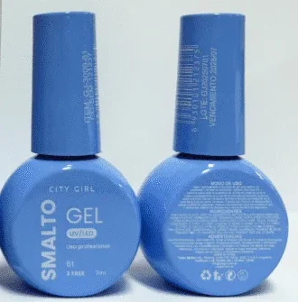 Esmalte Semi City Girl n. 61 Celeste medio