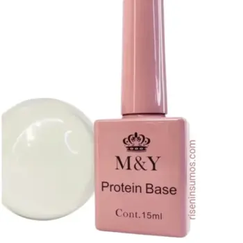 Base Rubber Protein M&Y 15ml Nude Rosa