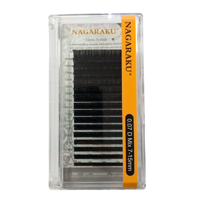 Pestañas Pelo a Pelo 0.07D Mix Nagaraku