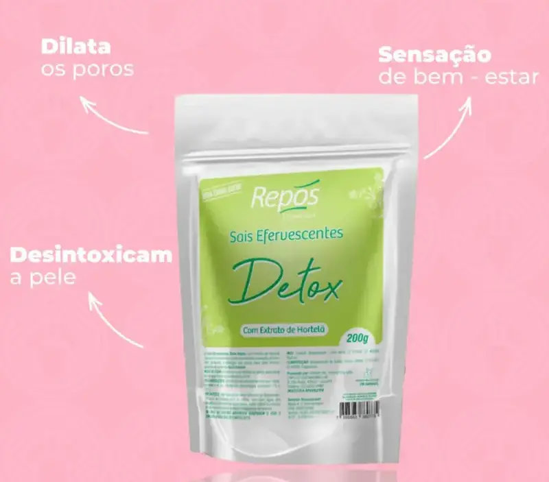 Sales Efervescentes Detox Repos 200gr