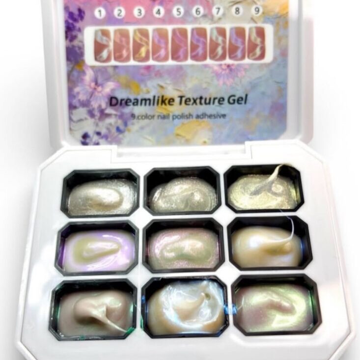 Paleta de Gel solido Painting Gel Dreamlike Texture Aurora