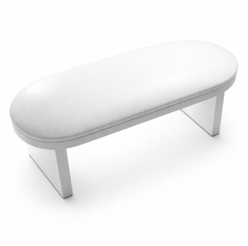 Apoyamanos Económico de Madera Blanco