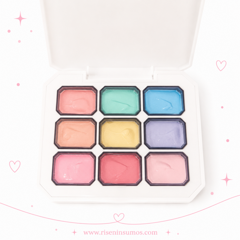 Paleta de Gel Solido Painting Pastel Gel