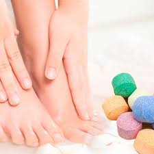 Bombas Efervescentes Orgánicas sin Aditivos Pedicura
