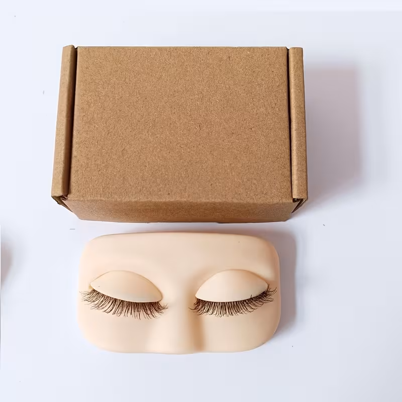 Ojos de Silicona Práctica Pestañas