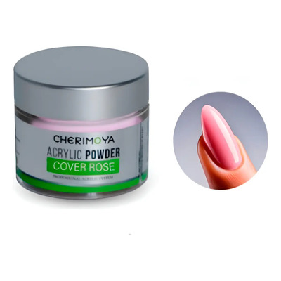 Polvo Acrílico Cover Rose Polimero Cherimoya 30grs