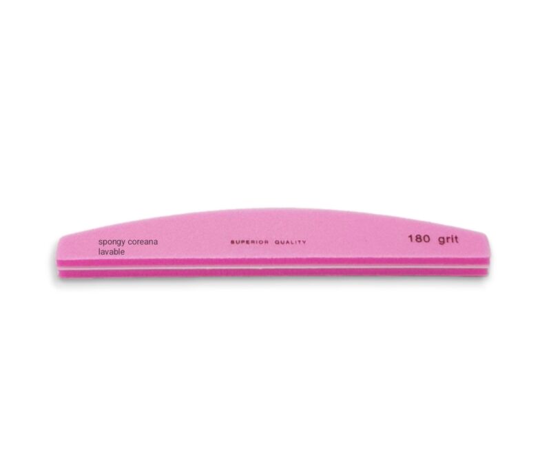 Lima Spongy Coreana 180/180 Profesional Uñas Nails