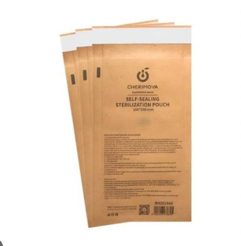 Bolsas Esterilizar Cherimoya pack x20 Unid Uñas Nails