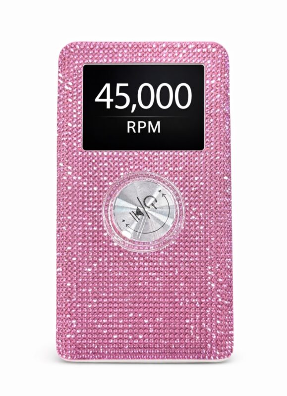 Torno Inalámbrico Rosa Brillos 45mil RPM Uñas Nails