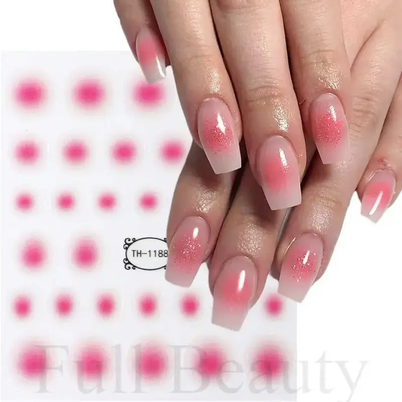 Stickers Efecto Aura Uñas Nails Deco