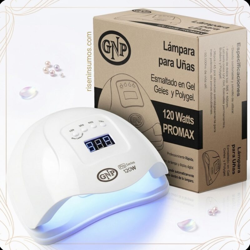 Cabina Lámpara Led UV 120w Gnp Uñas Nails