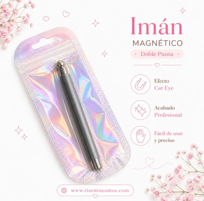 Iman con Bolita para Cat Eye ~ Ojo de Gato