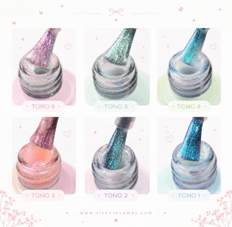 Esmalte Semi Unicornios City Girl 10ml Brillo Aurora