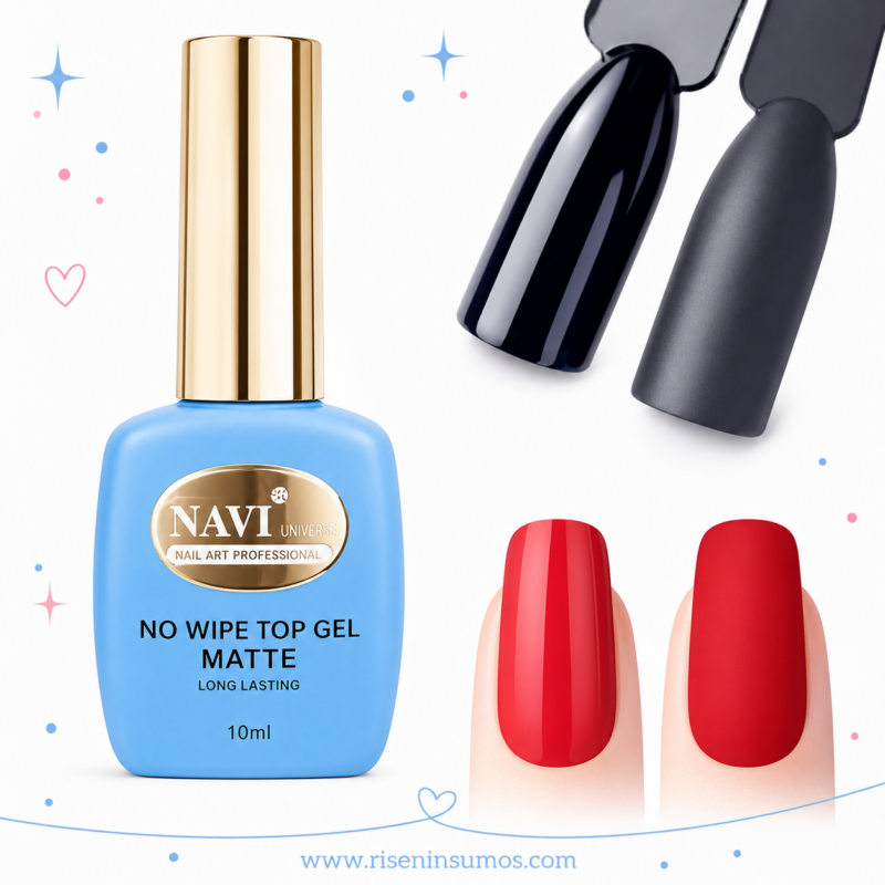 Top Coat Matte Navi 10ml Mate