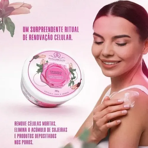 Gel Exfoliante Rosa Mosqueta Phalabeauty 280gr