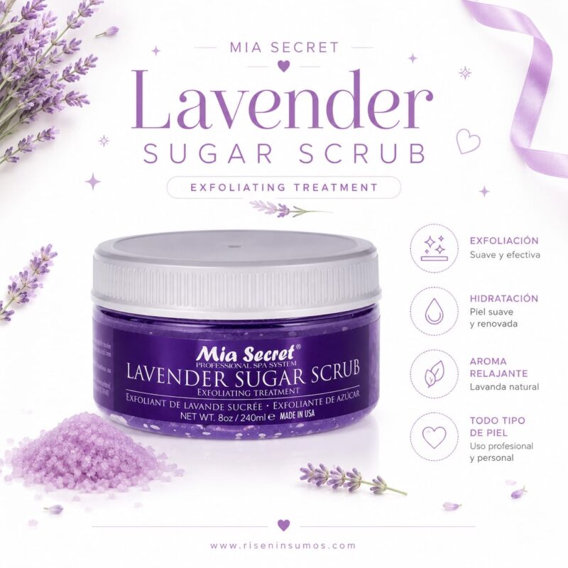 Gel Exfoliante de Lavanda Mia Secret 240ml