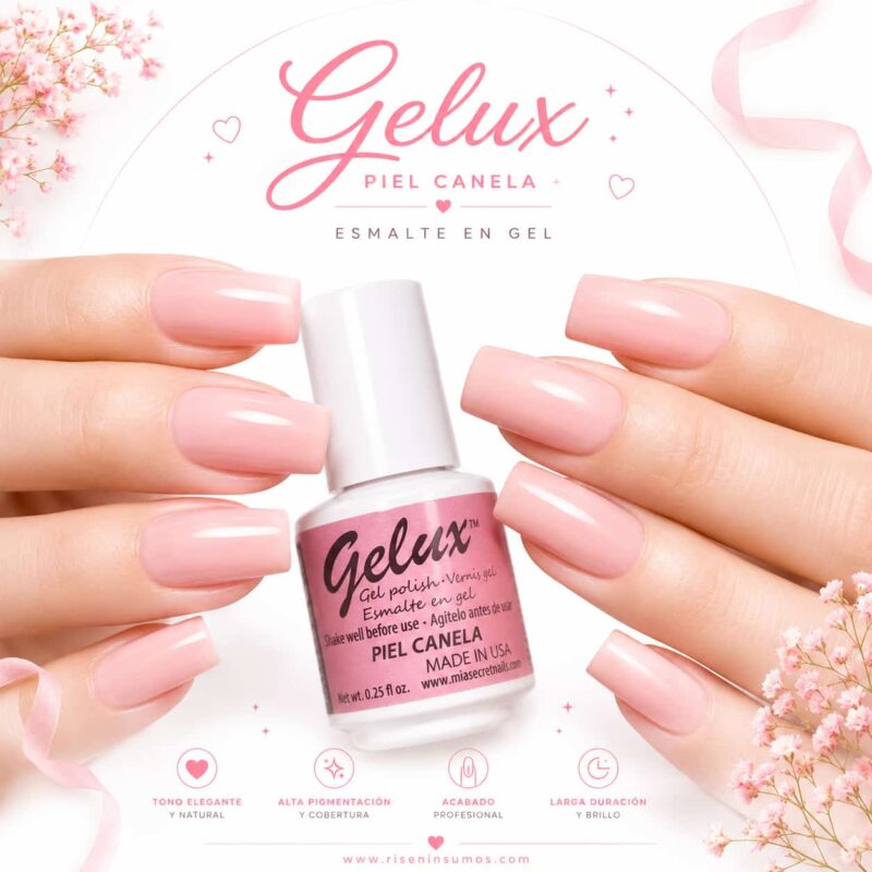 Esmalte Semi Gelux Mia Secret Nude 15ml - Piel Canela