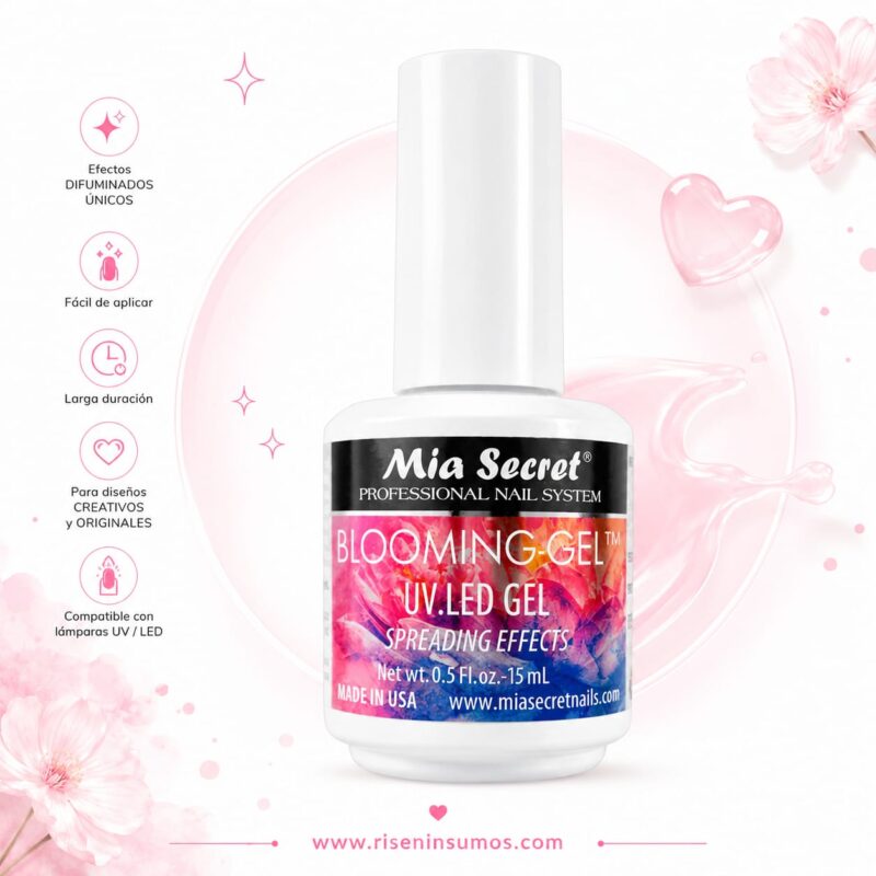 Esmalte Blooming Gel Mia Secret 15ml