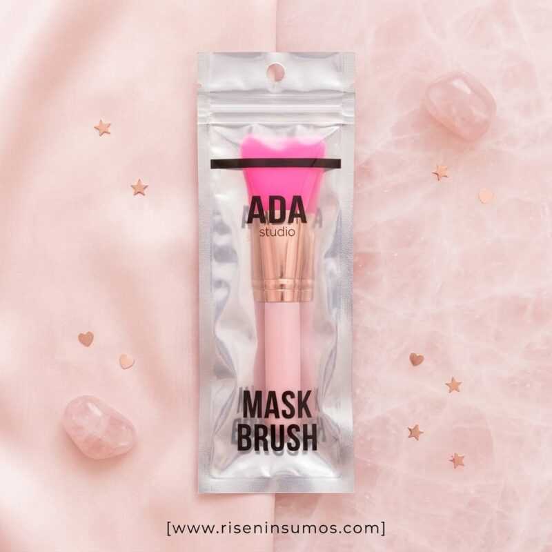 Brocha Silicona Aplicador Base Crema Facial Aoa