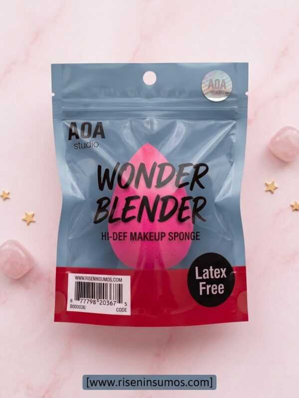 Esponja para Maquillaje Sin Látex Aoa Cruelty Free