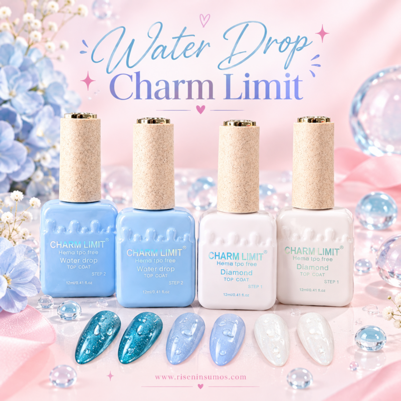 Top Coat Efecto Agua Water💧 ☔ (incluye los 2)