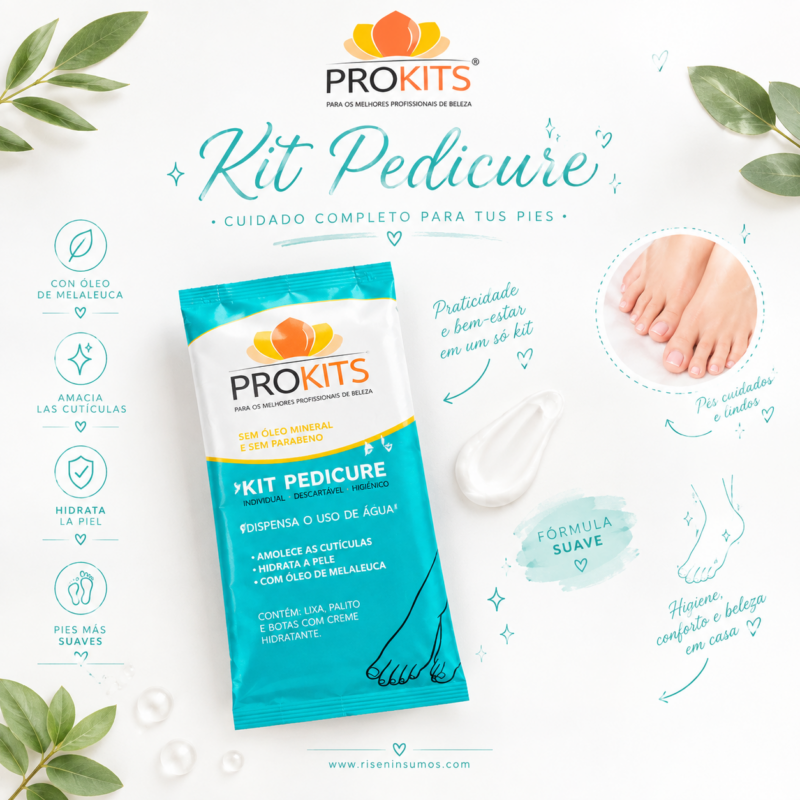 Kit Pedicura Botas Hidratante xPar