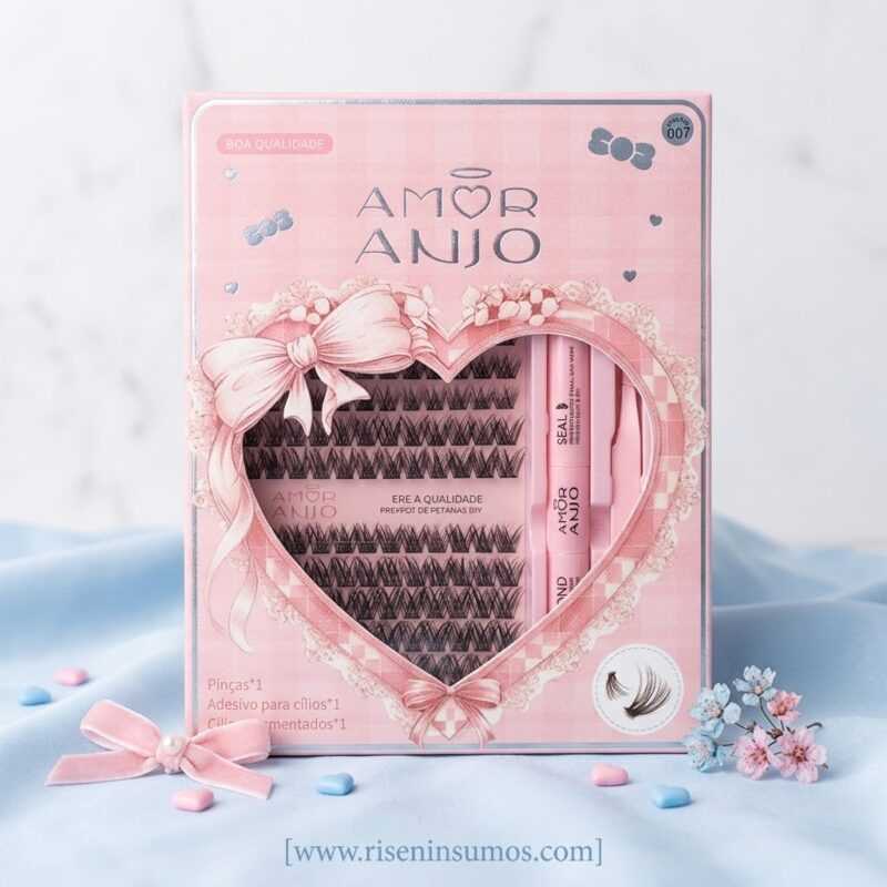 Kit Pestañas Punto por Punto Anjo Love