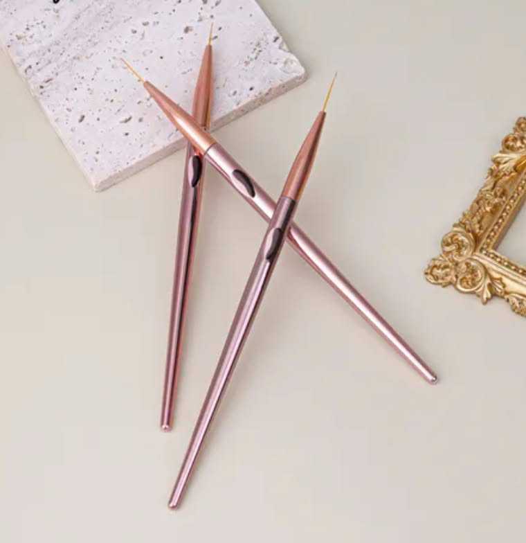 Pincel Liner Finito pack x3 Uñas Art